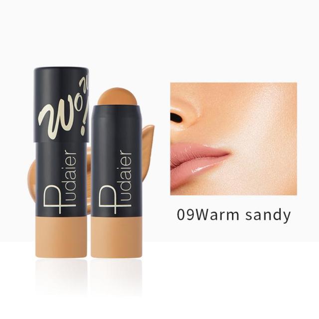 Foundation Concealer Stick Full Coverage Contour Face Makeup Lasting Foundation Base Hide Blemish Bronzer Cosmetic TSLM1