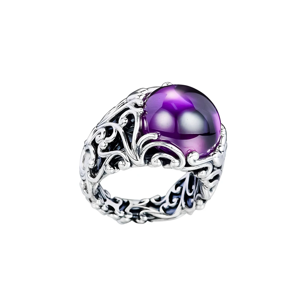 QANDOCCI-925-Sterling-Silver-Jewelry-Regal-Dazzling-Beauty-Ring-Purple-CZ-Rings-for-Women-DIY-Charms (2)