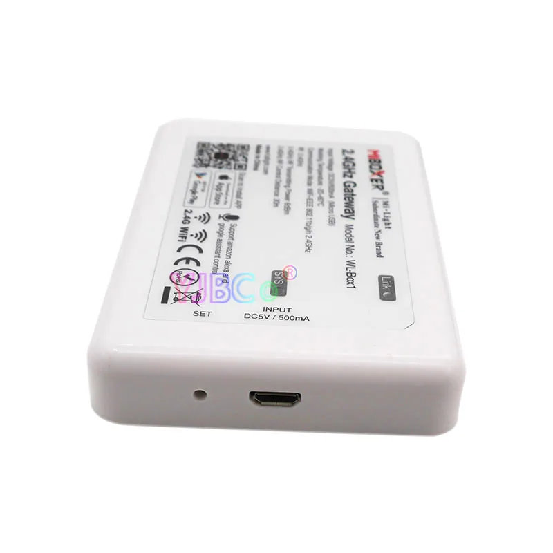 Miboxer 2,4 ГГц шлюз Wifi контроллер WL-Box1 DC5V совместим с системой IOS/Andriod беспроводное приложение управления iBox2 обновление