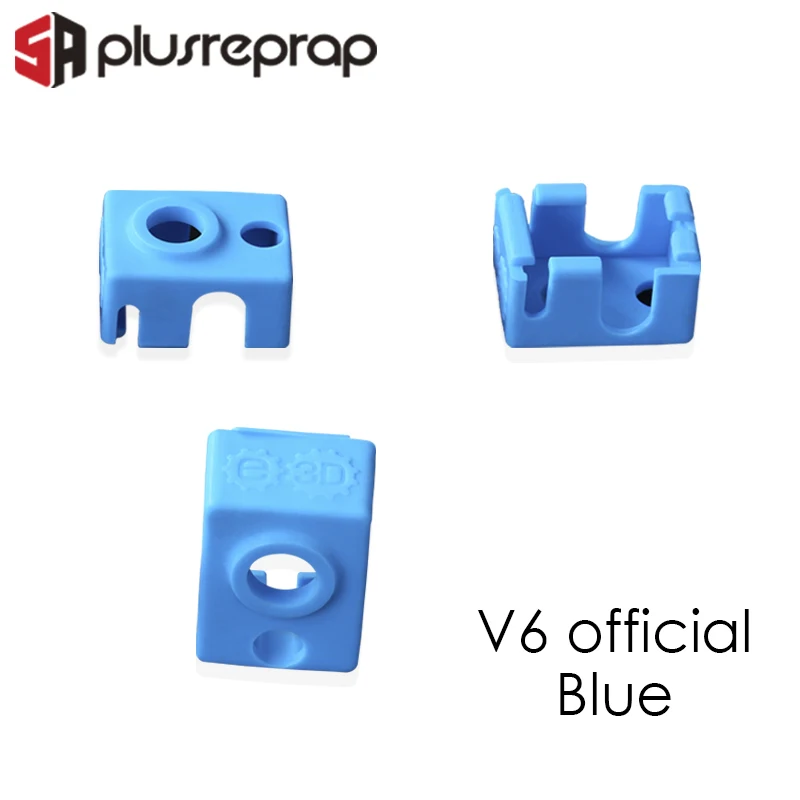 3D Printer Parts Silicone Sock for V6 Volcano MK8/MK9/CR10/CR10S Heated Block Warm Keeping Cover