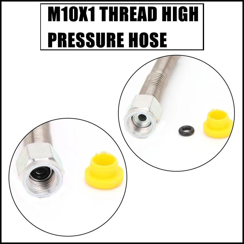 PCP Пневматика насос высокого давления шланг нейлон воздушная заправка 50 см с