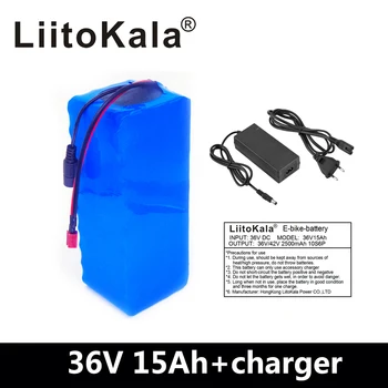 

LiitoKala 36v 15ah 36V 500W battery electric bike battery 36V 15AH Lithium battery 36v battery with 15A BMS +42V 2A charger