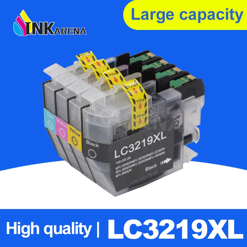 INKARENA LC3219 LC3219XL Full Ink Cartridge For Brother MFC-J5330DW J5335DW J5730DW J5930DW J6530DW J6935DW Printer lc3217 | Компьютеры и