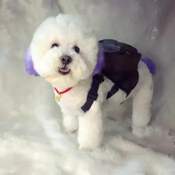 

Fashion Adjustable Pet Dog PU Leather Backpack Harness Bag For Small Medium Dogs Schnauzer French Bulldog Pug Dropshipping ZLB01