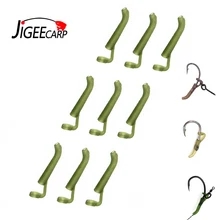 JIGEECARP, 200 шт., для ловли карпа, всплывающая линия, выравниватели, силиконовый рукав, готовая D-rig, выравниватель, скрытый, карп, рыболовные аксессуары для снаряжения