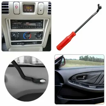 

Black+Red Car Door Plastic & Iron Panel Remover Rust Free Body Retainer Trim Upholstery High Quality