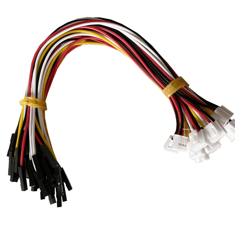 5PCS Grove Female-4PIN Dupont CABLE 2.0mm-2.54mm connector wire Special connection for sensor 24AWG 20CM afbeelding