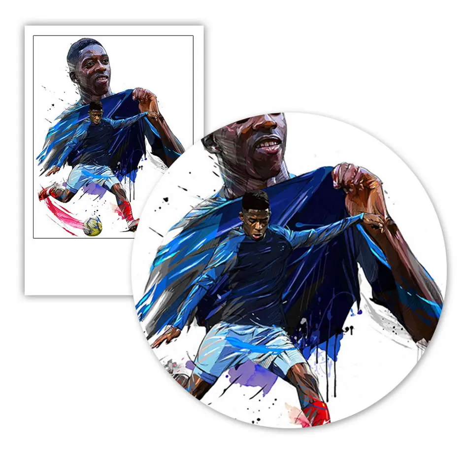 N'Golo Kante настенная живопись на холсте Челси Футбольный клуб Спальня украшение дома плакаты и принты картины