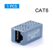  Vention RJ45 Connector Cat6 Ethernet Adapter Female to Female R J45 8P8C Network Extender Extension Cable for Ethernet Cable new 