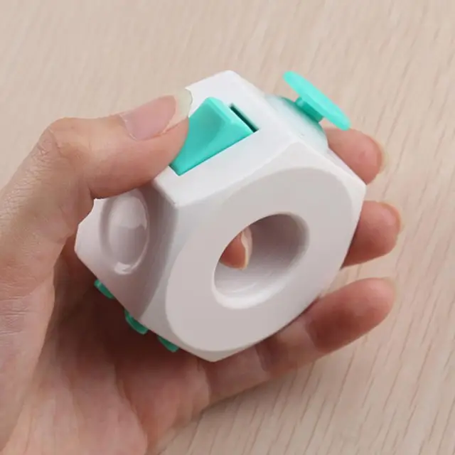 Anti-Stress Rings Unzip Toy For Autism Anxiety Relief Focus Children Adults Stress Relief Cube Decompression Toy Finger Toys 1