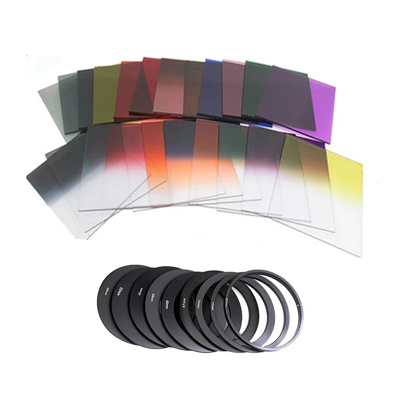 100mm Kamera Filter Quadratische Neutrale Dichte Voll Nd 2 4 8 16, Allmählich Nd2 4 8 16, Farbe Quadrat Cokin Z Serie Filter Für Canon Sony