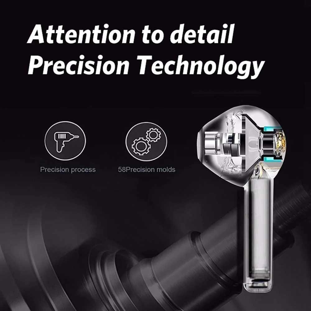 TWS i12 Earbuds Bluetooth 5 0 Earphones Touch Control Pop Up Connection Auto Pairing with HD Stereo Sound for Gaming Sports