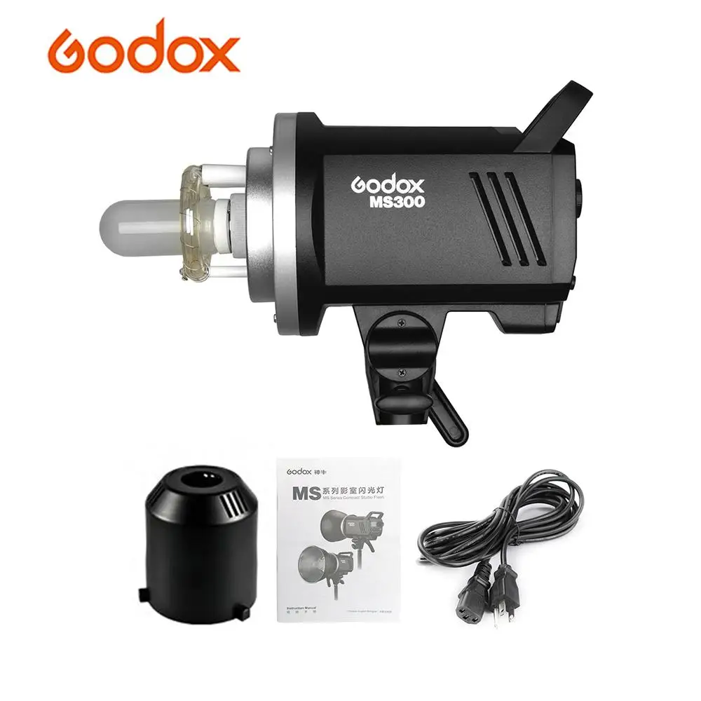 Godox MS300 студийная вспышка стробоскоп свет монолайт 300 Вт Godox 2,4 г беспроводная X СИСТЕМА GN58 5600K 150 Вт лампа Bowens крепление для фотографии