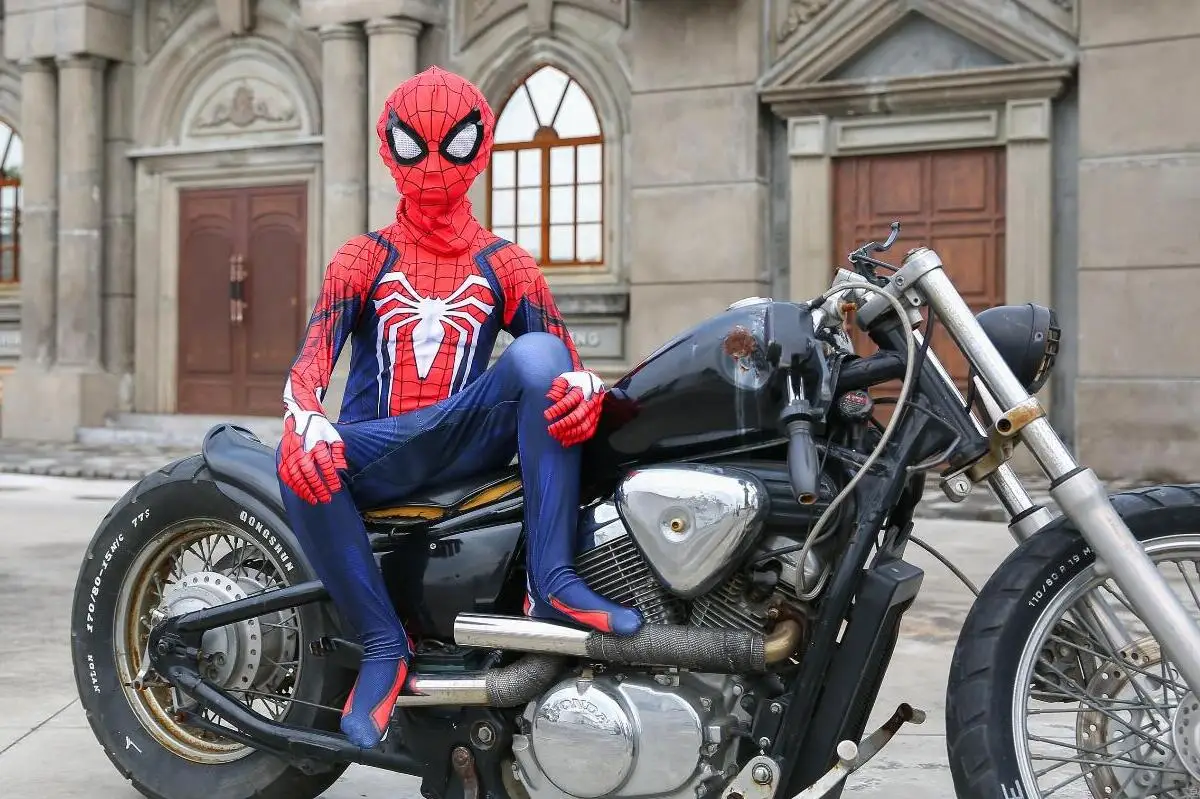 PS4 INSOMNIAC костюм 3D принт спандекс игры Spidey Косплей Костюм Хэллоуин косплей костюмы
