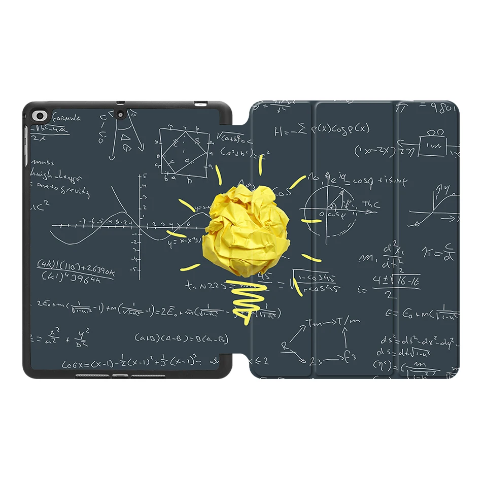 IPBC12 MTT светильник чехол для iPad 9,7 дюймов ТПУ кожаный флип чехол для планшета умный Авто Режим сна/Пробуждение Чехол для iPad Air 2 Air 1 - Цвет: IPBC12