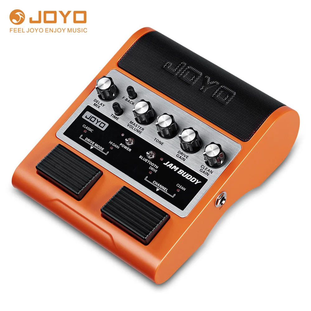 JOYO JAM BUDDY Мини Портативный гитарный усилитель BT стерео гитарный динамик усилитель Встроенный перезаряжаемый аккумулятор для любителей гитары - Цвет: Orange