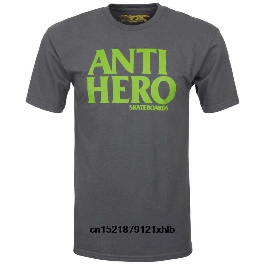 Мужская футболка Анти герой Черный Герой скейтборд s Нижняя новинка wo мужчины |