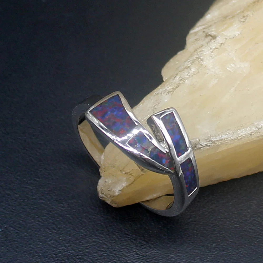 

Gemstonefactory ювелирные изделия большая акция один уникальный 925 серебро привлекательный опал для женщин Подарки кольца 8,5 #20214477