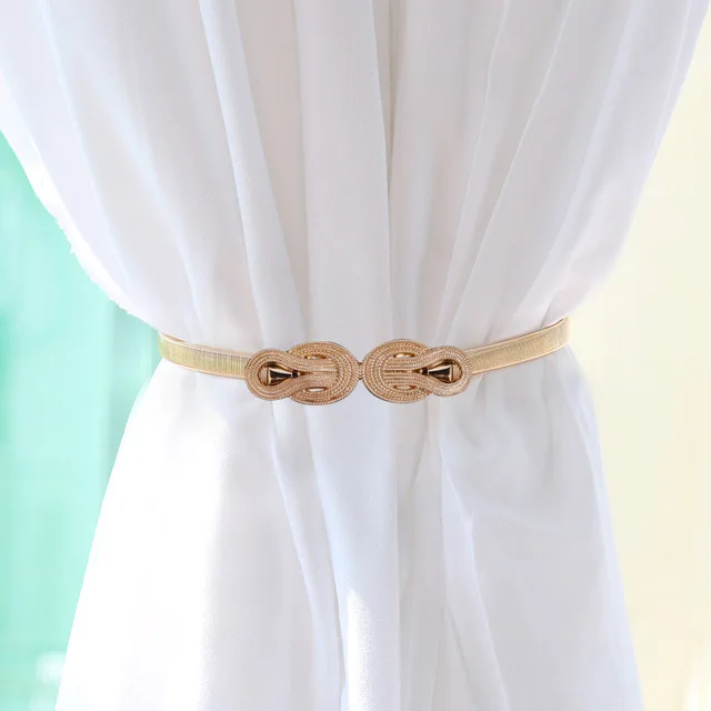 ⚡️Metal Curtain Clip Tieback Buckle Clips Curtain Holders Golden Silver Color Leaves Bow Elk Buckle Tie Back Curtain Accessories Simple gold