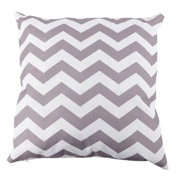 

Hot Sale Wholesales Linen Pillow Cover Yellow Grey pillow Cover Geometric Style Home Decorative Pillow Case 45x45cm #4