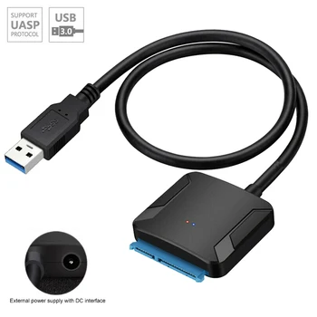 

SATA To USB 3.0 2.5 Inches HDD SSD Hard Drive Converter Cable Line Adapter