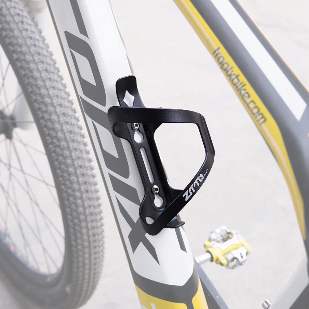 Велосипедная флягодержатель ZTTO MTB из алюминиевого сплава для горной дороги, велосипедный держатель для бутылки, Аксессуары для велосипеда