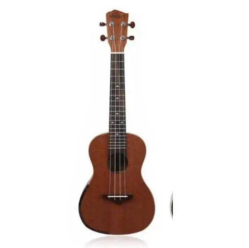Acouway укулеле концерт сопрано Тенор укулеле 2" 24" 2" Sapele Ukulele укулеле Aquila струн добровольное миниатюрная гитара укулеле-тюнером ремешок - Цвет: Single Ukulele