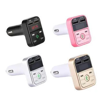 

Drop Shipping Car Bluetooth 5.0 Mp3 Player FM Transmitter Handsfree Audio Receiver Dual USB Fast Charger Support TF/U Disk