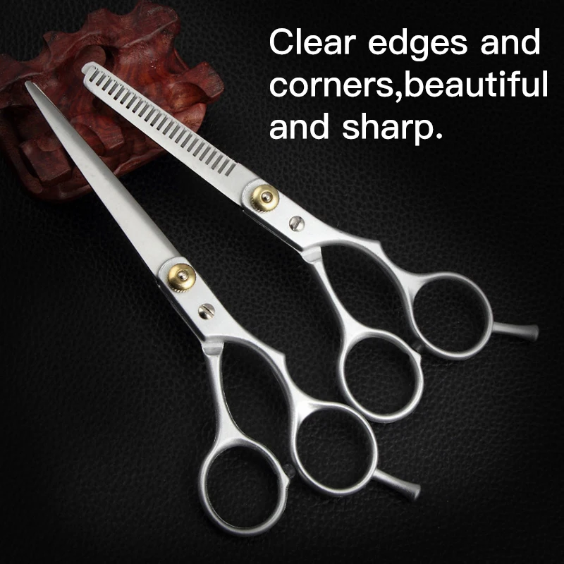 

professional 6 inch Japan 4cr hair scissors cut hair cutting salon scissor makas barber thinning shears hairdressing scissors