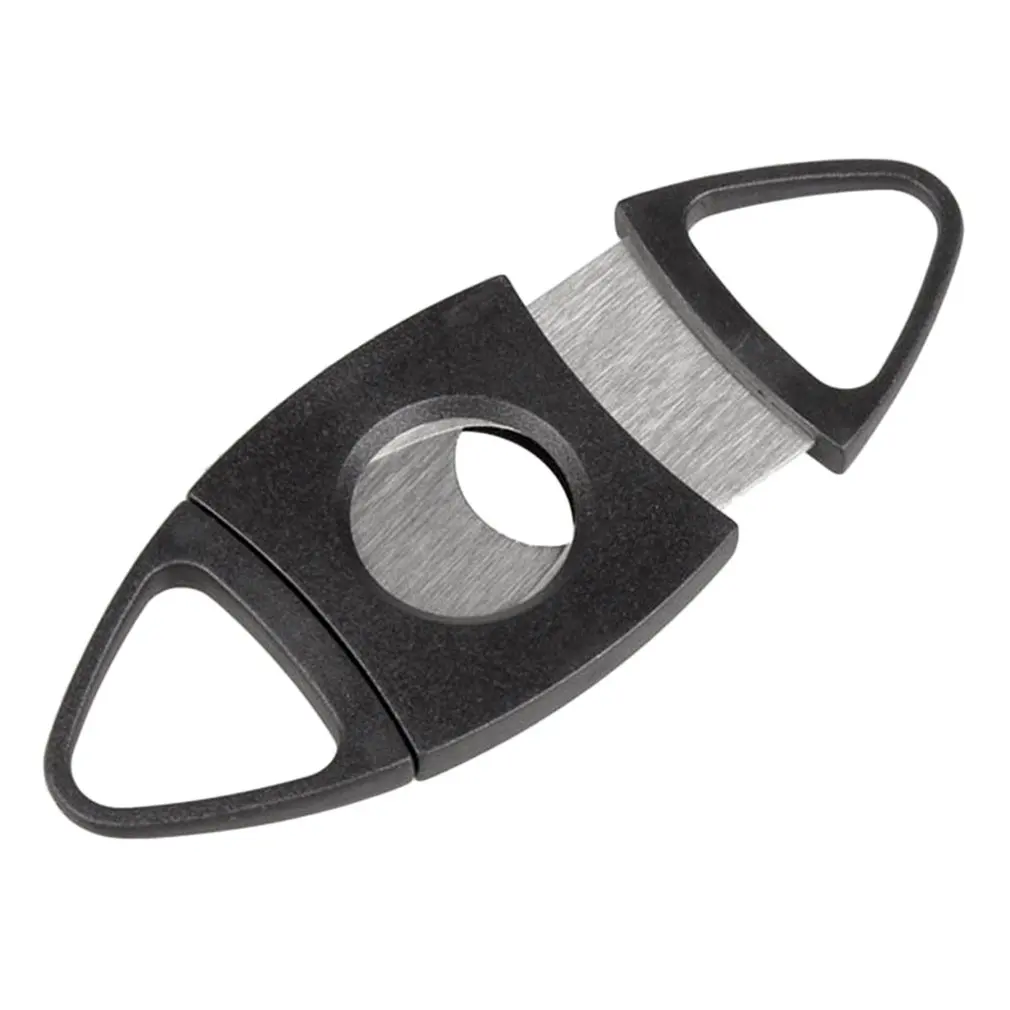 Portable Stainless Steel Blade Pocket Cigar Cutter Scissors Shears With