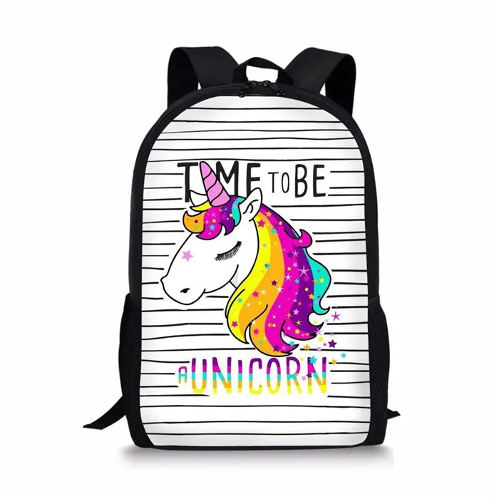 FORUDESIGNS/школьная сумка с рисунком лошади для девочек; детский ортопедический рюкзак; школьная сумка; Mochila Escolar - Цвет: RH0539C