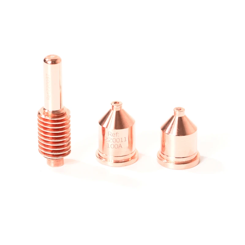 thumbnail image 2 of 20Pcs Plasma Cutting Nozzle & Electrode Tips - Fit PMX45 T45 Torch 2 of 5