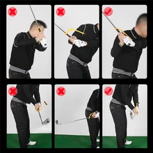 Практический гид для гольфа, качающийся тренажер, коррекция жестов, инструменты для тренировки запястья, инструменты для гольфа, для начинающих, выравнивание клюшек для гольфа