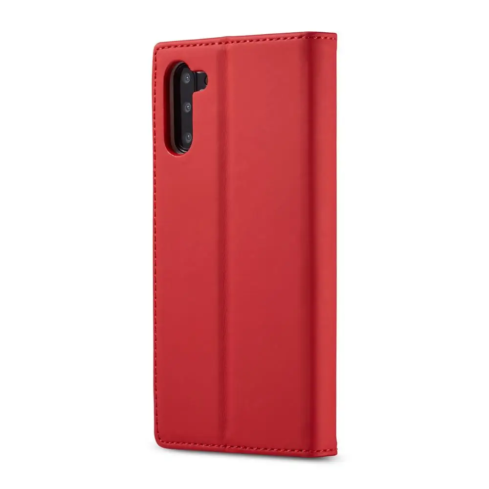 Чехол книжка для samsung Galaxy Note 10 Plus кожаный чехол кошелек магнитный противоударный