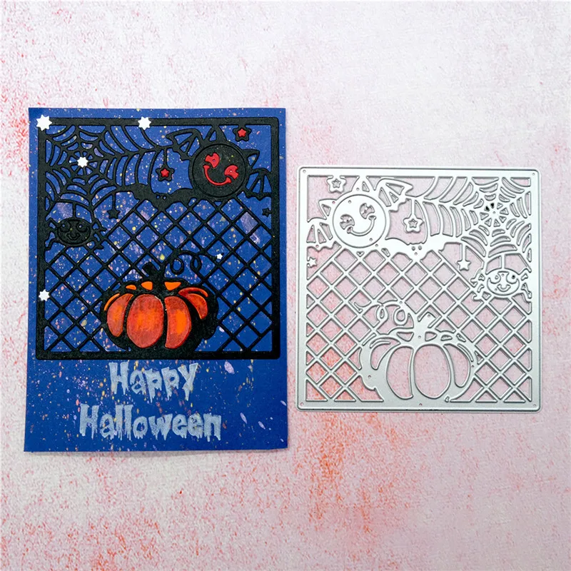

InLoveArts Halloween Pumpkin Bat Metal Cutting Dies Scrapbooking Album Card Making Embossing Stencil Die Decoration