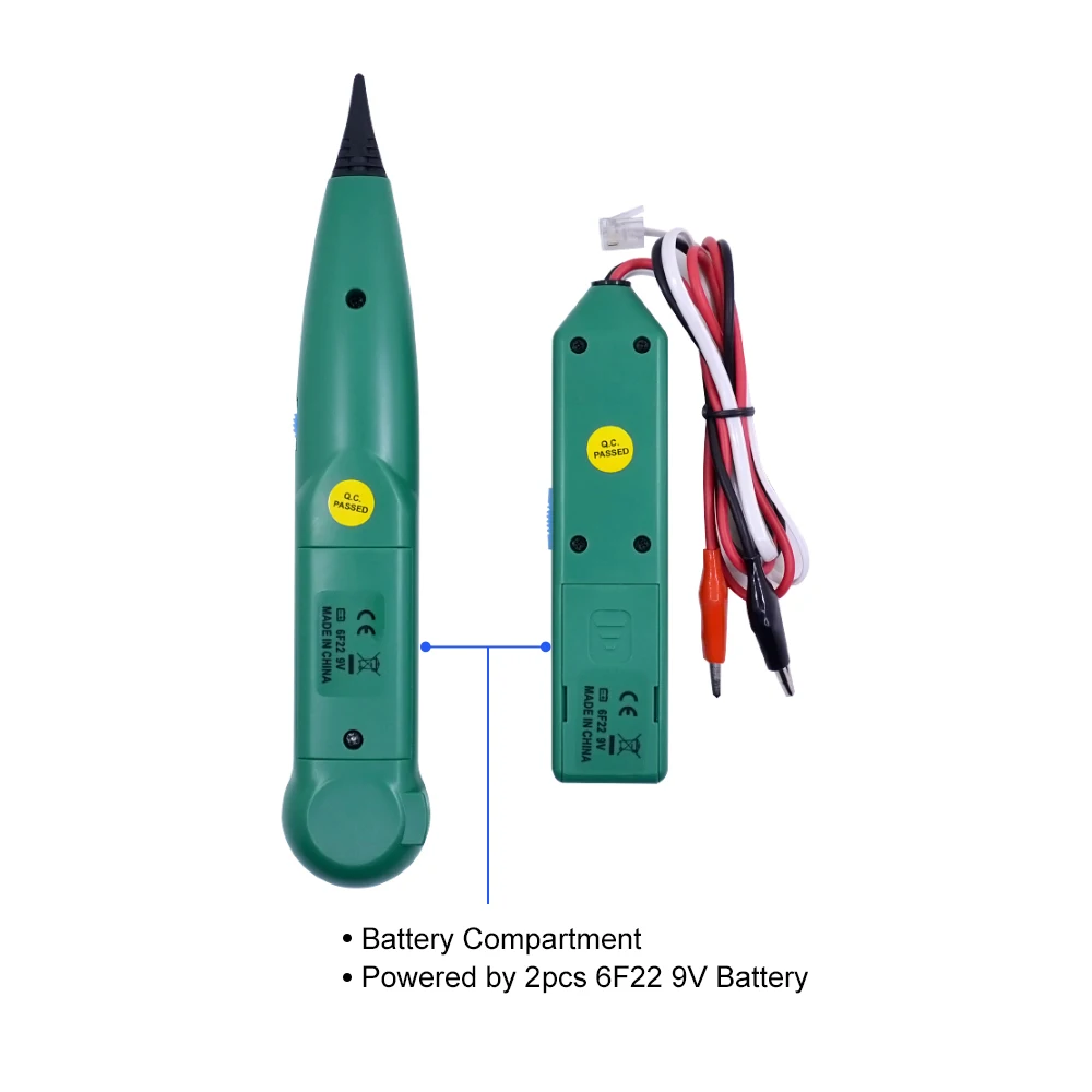 MS6812 LAN Tester Phone Telephone Wire Tracer Network Cable Tracker for UTP STP Cat5 Cat6 RJ45 2
