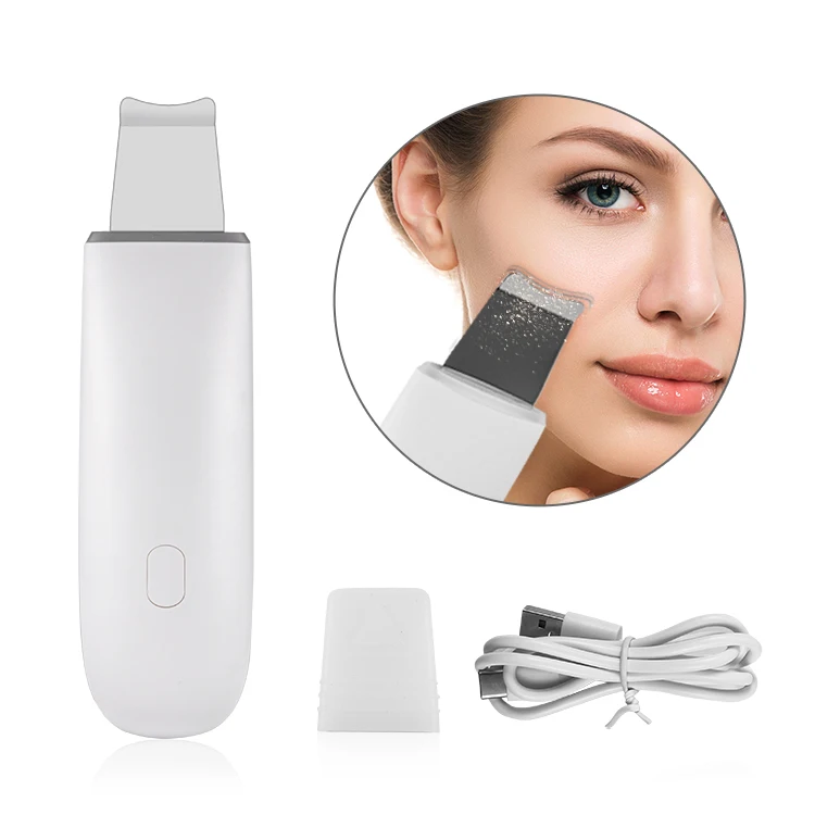 

Ultrasound Sonic Microcurr Private Label Facial Skin Electric Face Scrubber Machine Skin Scrubber