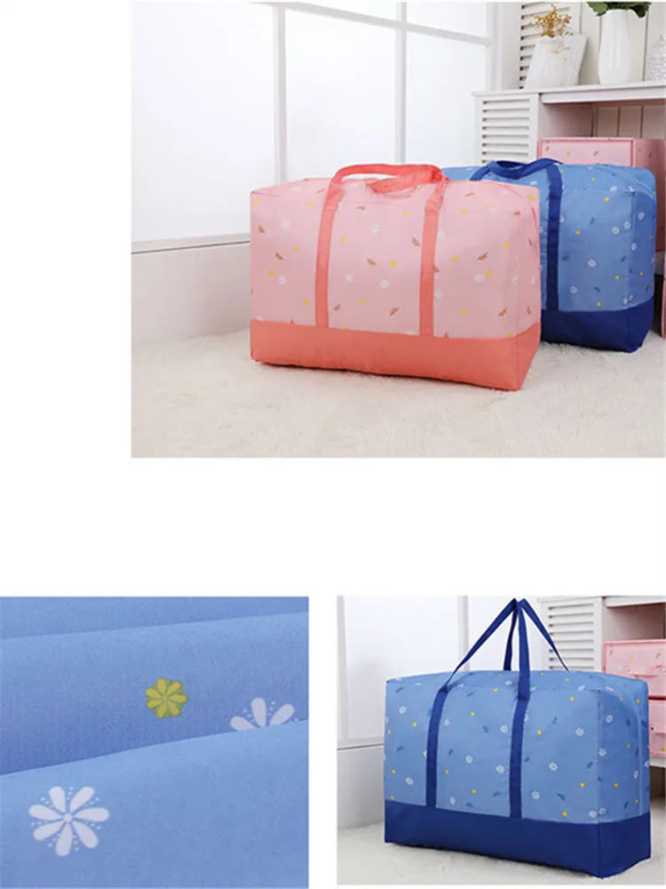 High Capacity Bedding Organizer Portable Quilt Clothes Storage Bag 10 High Capacity Bedding Organizer Portable Quilt Clothes Storage Bag