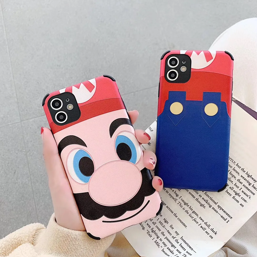Милый мультяшный Классический чехол для телефона M Silk relief Apple iPhone 7 7Plus 8 8Plus 11 pro X Xs