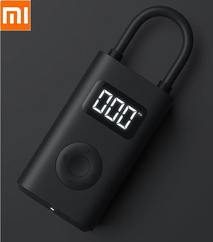 Надувной автомобильный насос Xiaomi Mijia портативный Электрический для шин с