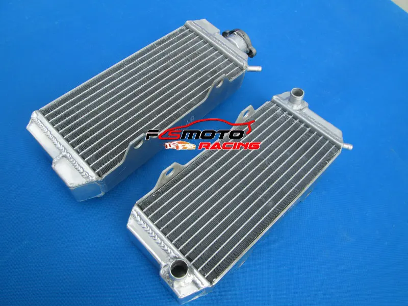 L& R для Honda ATC 250R 85 86 1985 1986 абсолютно универсальный алюминиевый радиатор+ шланг