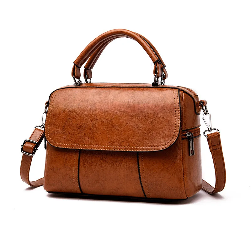 

2020 New Style European And American Style Large-Volume WOMEN'S Fashion Handbag Popular Retro WOMEN'S Shoulder Bag