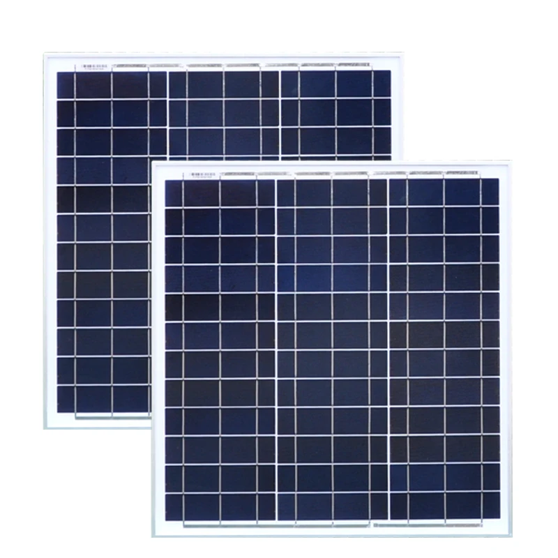 US $229.99 Solar Panel 40w 12v Polycrystalline 2 Pcs Solar Battery Zonnepanelen 80 Watt 24 Volt Waterproof Motorhome Caravan Car Camping