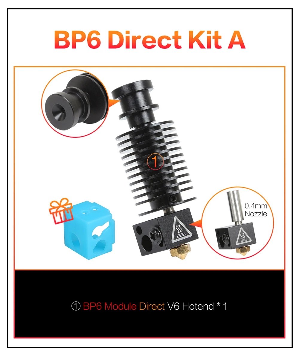 kit todo o metal vulcão bico hotend