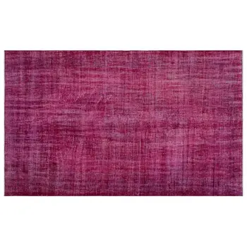

Handmade Fuchsia Vintage Overdyed Turkish Area Rug 172x280 Cm-5'8''X9'2''