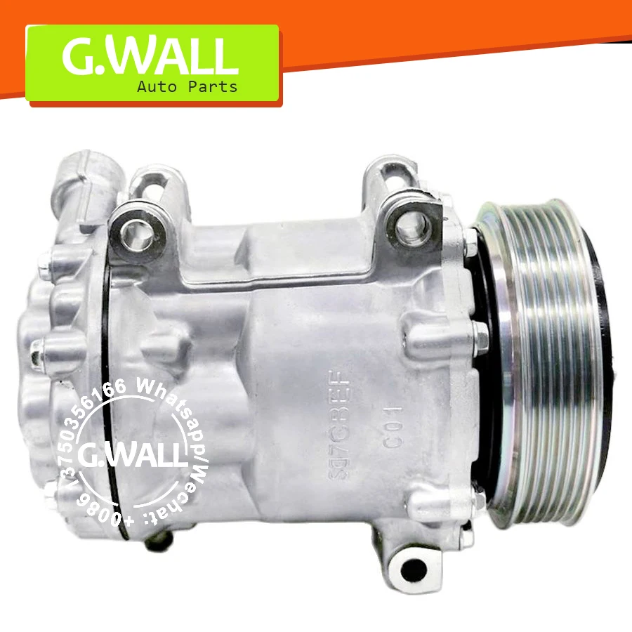 

SD7C16 AC Compressor For PEUGEOT 407 For CITROEN C5 9656572680 9663315480 9670022180 9660555280 9683003080 9648138680 648779