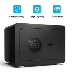 Coffre fort à domicile avec Code numérique électronique, coffre fort tout en acier, stockage d'argent et de Documents de valeur 