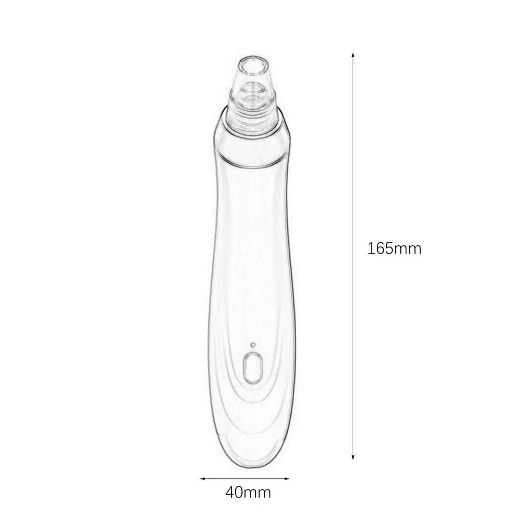 

Portable Size X-005 Blackhead Vacuum Suction Cleaner Electric Face Skin Tightening Lifting Blackhead Remover Machine