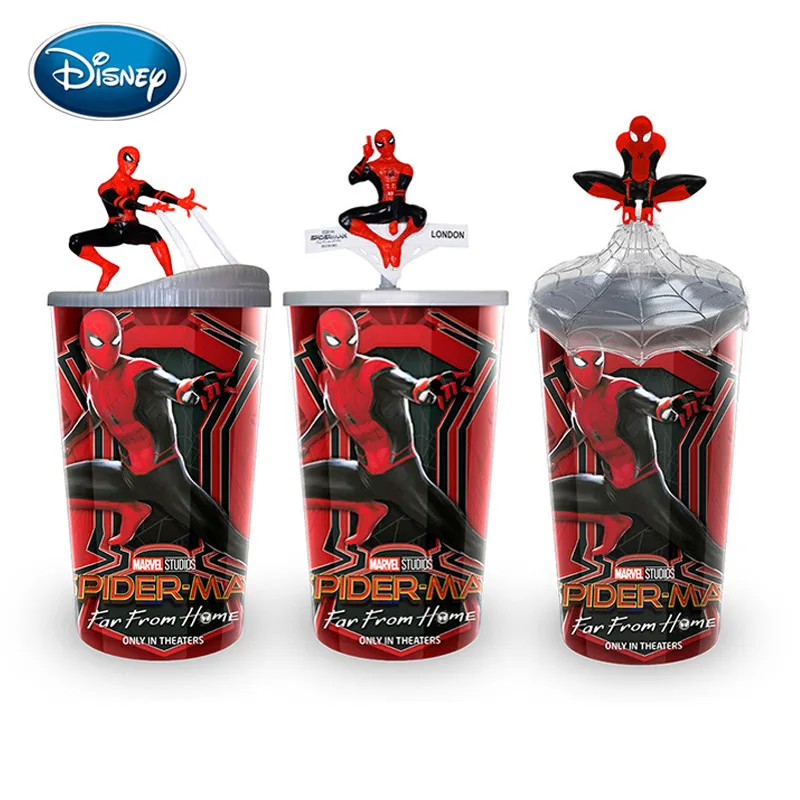 Оригинальные детские чашки Disney из фильма мстители Фигурки Человека-паука