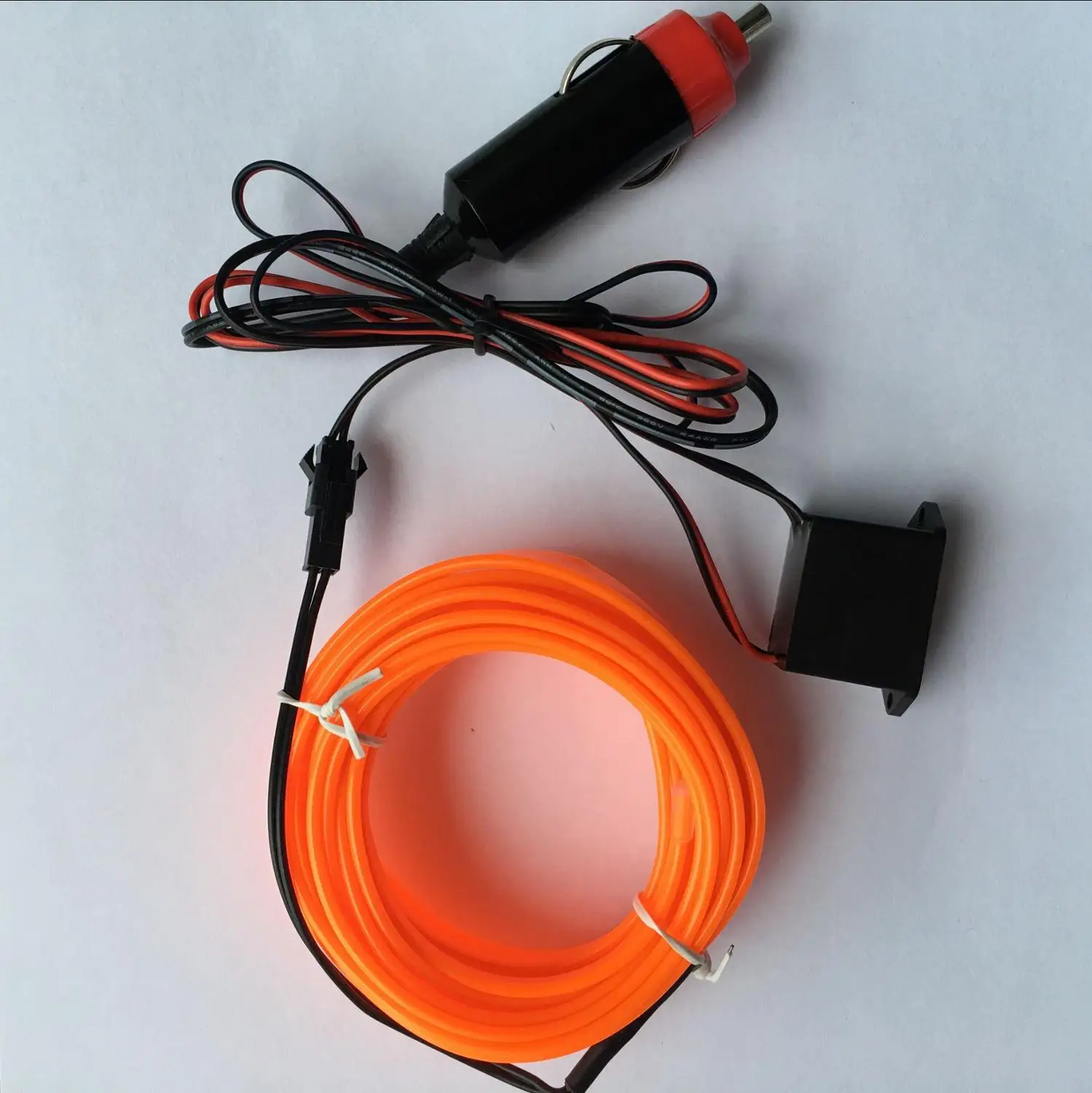 Гибкий неоновый кабель с 12 инверторами 2 3 мм в подарочной коробке|el wire with inverter|sewable